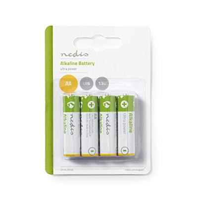 Nedis Alkaline-Batterij AA | 1.5 V DC | 4 stuks | 1 stuks - BAAKLR64BL BAAKLR64BL Nedis Alkaline-Batterij AA | 1.5 V DC | 4 stuks | 1 stuks - BAAKLR64BL BAAKLR64BL