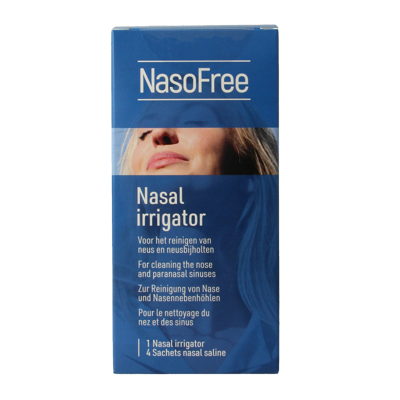 Nasofree Neusdouche Fl + 4 Zakjes
