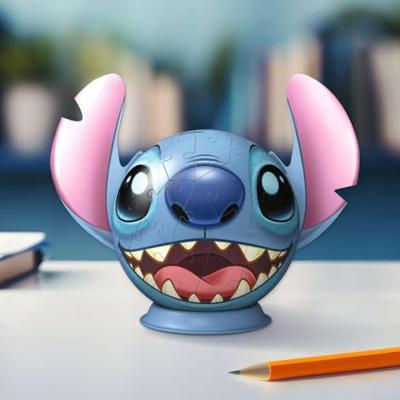 Ravensburger 3D-puzzel Disney Stitch met oren - 72 stukjes - thumbnail