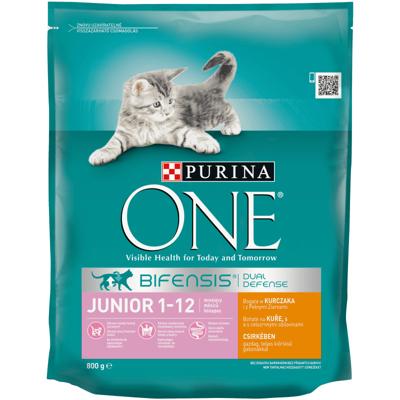 PURINA One Bifensis Junior - droog kattenvoer - 800 g