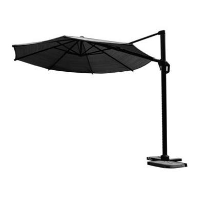 Nesling Coolfit zweefparasol rond antraciet 3.5 meter Nesling Coolfit zweefparasol rond antraciet 3.5 meter