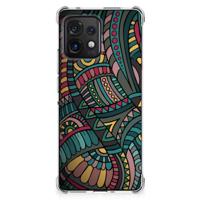 Motorola Edge 40 Pro Doorzichtige Silicone Hoesje Aztec - thumbnail