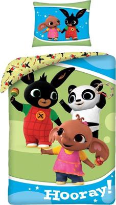 Bing Dekbedovertrek 'Hooray' 140 x 200 cm - 70 x 90 cm