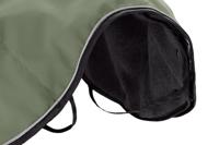 HUNTER Hondenjas Uppsala, kleur: kaki, 2-in-1 ontwerp met uitneembare binnenvoering, waterafstotend, reflecterende biezen, gesloten buikzijde, optimale pasvorm, maat: 25 - thumbnail