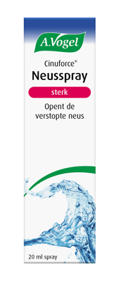 Cinuforce neusspray sterk 20 Milliliter Cinuforce neusspray sterk 20 Milliliter