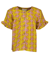 Blouse - Bruin - thumbnail