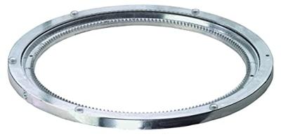 BS Rollen Draaikrans | d. 450 mm draagvermogen 350 kg | dikte 15 mm | zonder vertanding | 1 stuk - D84.450 - D84.450