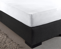 Dreamhouse Dubbel Jersey 220 gr. Hoeslaken Wit 80/100 x 220 cm - thumbnail