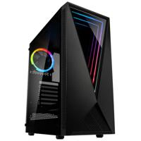 Kolink VOID RGB Midi-tower Gaming-behuizing Zwart 1 voorgeïnstalleerde LED-ventilator, Zijvenster, Stoffilter - thumbnail