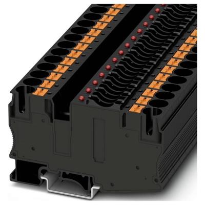 Phoenix Contact 1088500 Zekering-serieklem Zwart 25 stuk(s)