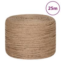 VidaXL Touw 25 m lang 6 mm dik jute - thumbnail