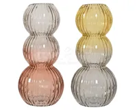 Vaas Bubbel Ribbel 33cm Assorti 1st - thumbnail