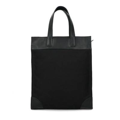Sacha leren shopper zwart Sacha leren shopper zwart