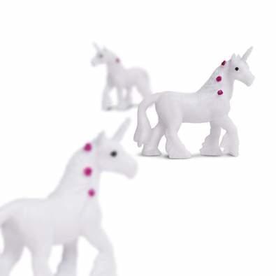Safari speelgoedfiguren Eenhoorn junior wit 192 stuks Safari speelgoedfiguren Eenhoorn junior wit 192 stuks