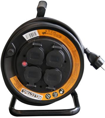 Relectric kabelhaspel 25 mtr 3x1,5mm NEOPREEN - RELEC493760 - RELEC493760 Relectric kabelhaspel 25 mtr 3x1,5mm NEOPREEN - RELEC493760 - RELEC493760