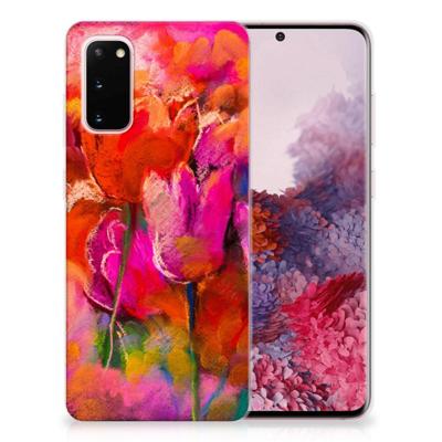 Smartphone hoesje Samsung Galaxy S20 Tulips Smartphone hoesje Samsung Galaxy S20 Tulips