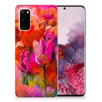 Smartphone hoesje Samsung Galaxy S20 Tulips - thumbnail