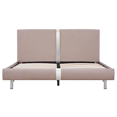 Bedframe kunstleer cappuccino 140x200 cm Bedframe kunstleer cappuccino 140x200 cm
