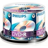 Dvd-r philips 4.7gb 16x sp (50) - thumbnail