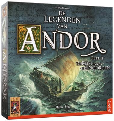 999Games 999 games de legenden van andor: de reis naar het noorden uitbreiding bordspel