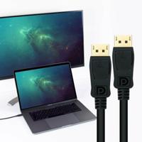 DisplayPort kabel NANOCABLE 10.15.2600 Zwart 50 cm - thumbnail