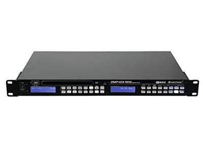 Omnitronic DMP-103RDS mediaspeler met FM RDS en USB