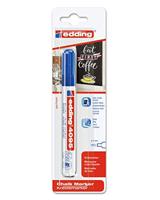 Krijtstift edding 4095 rond 2-3mm blauw - thumbnail