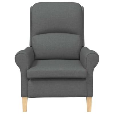 Fauteuil Donkergrijs 76 x 94 x 102 cm Stof