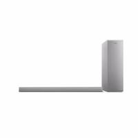 Philips Audio TAB6405/10 B6405/10 SoundBar met Draadloze Subwoofer (2.1-Kanaals, 140 W Uitgangsvermogen, Bluetooth, Dolby Audio, HDMI ARC, Superslank Design, Gentegreerde Wandsteunen) - Zilver - thumbnail