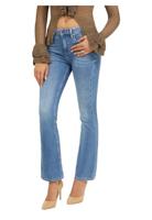 Guess Sexy Flare Jeans Dames Blauw - Maat 28 - Kleur: Blauw | Soccerfanshop - thumbnail