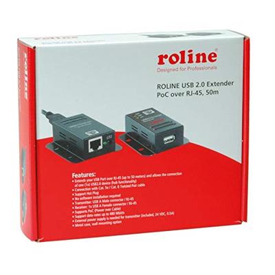 ROLINE USB 2.0 verlenging via RJ45, 1x USB, max. 50m