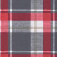 VidaXL Palletkussen 120x80x12 cm stof ruitpatroon rood - thumbnail