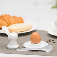 Westmark Eierlepels 14.5 cm 6 Stuks Wit - thumbnail