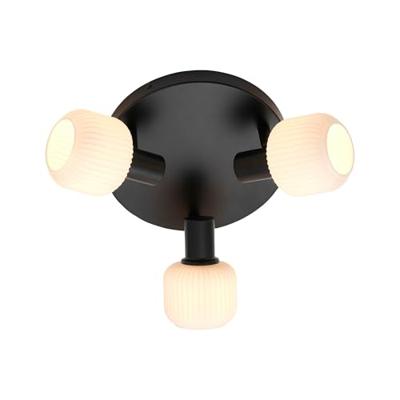 Nordlux 3-lichts plafondlampMilford zwart - 2412606003
