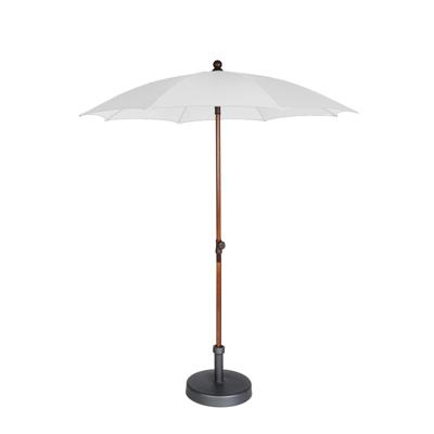 Stokparasol Olivia 200/8/33/36 wood white Max&Luuk - Max luuk