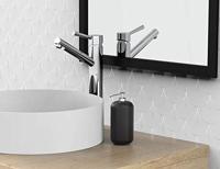 SCHÜTTE wastafelmengkraan hoog cornwall 196 mm chroomkleurig - thumbnail