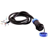 Deko Light 940033 Ronde connector afgewerkt Stekker, recht Totaal aantal polen: 4 1 stuk(s) - thumbnail