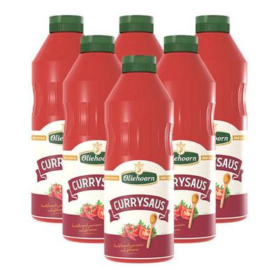 Oliehoorn - Currysaus - 6x 900ml Oliehoorn - Currysaus - 6x 900ml