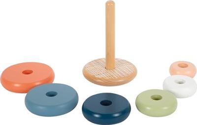 Small Foot - houten stapeltoren arctic, 7dlg.