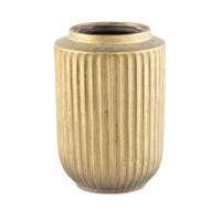 PTMD bloempot harris hoog s goudkleurig 26 cm | 2 stuks - thumbnail