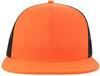 Atlantis AT686 Snap Mesh-S Cap - Orange/Black - One Size