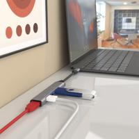 USB-HUB Aisens A109-0541 Grijs (1 Stuks) - thumbnail