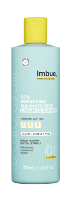 Imbue. Coil Awakening Sulphate Free Cream Cleanser Imbue. Coil Awakening Sulphate Free Cream Cleanser