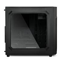 Sharkoon Sharkoon VG6-W RGB - Tower - ATX - Seitenteil mit Fenster (Acryl) Midi-tower PC-behuizing Zwart - thumbnail