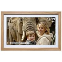 Denver PFF2162LW Digitale WiFi-fotolijst 54.6 cm 21.5 inch Energielabel: E (A - G) 1920 x 1080 Pixel 32 GB Hout - thumbnail