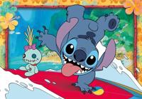 Clementoni legpuzzel super color disney stitch, 2x20st. - thumbnail