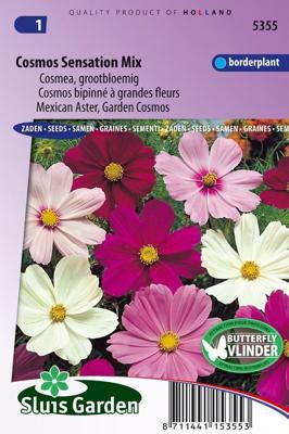 Cosmea grootbloemig bloemzaden - Cosmos Sensation Mix Cosmea grootbloemig bloemzaden - Cosmos Sensation Mix
