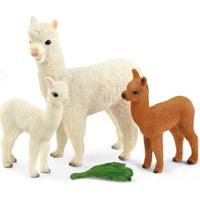 Schleich Wild Life - Alpacafamilie speelfiguur - thumbnail