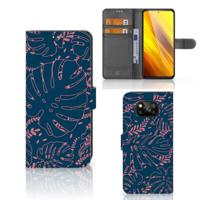 Xiaomi Poco X3 | Poco X3 Pro Hoesje Palm Leaves - thumbnail
