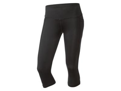 CRIVIT Dames driekwart sportlegging (S (36-38), Zwart)